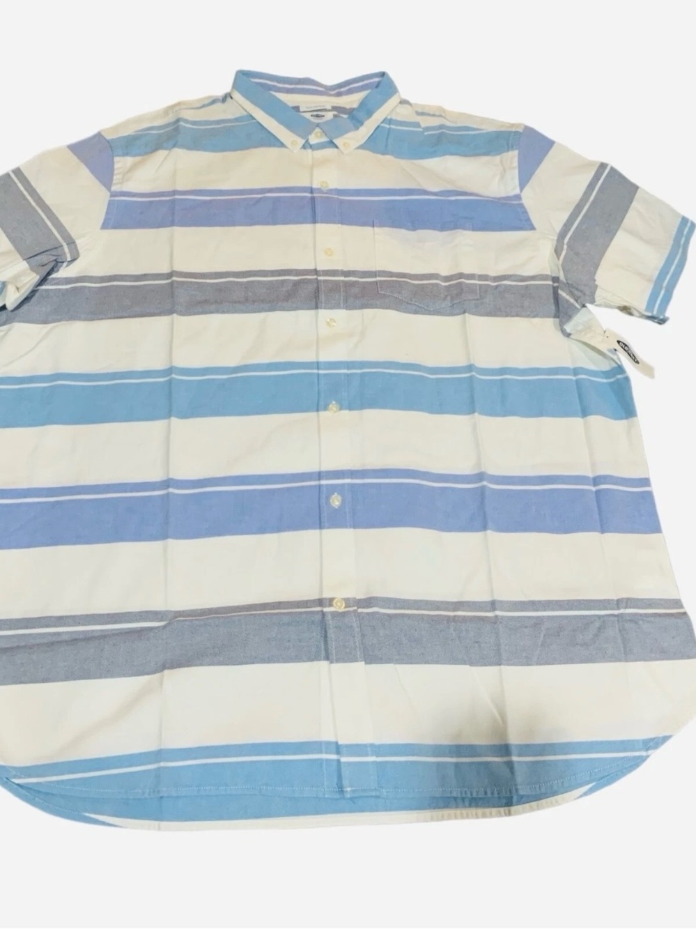 Old Navy Sz XXL Men Short Sleeve Button Down Collared Shirt